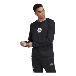 ADIDAS Tango SW LG Crew Black