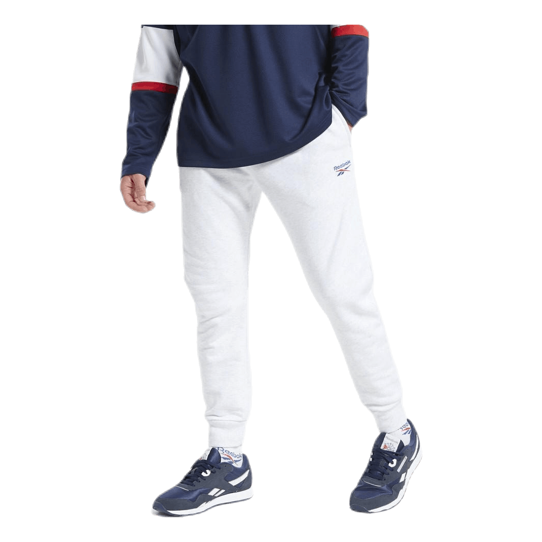 Reebok Classic Cl F Vector Pant White 1 Reebok Classic Cl F Vector Pant White