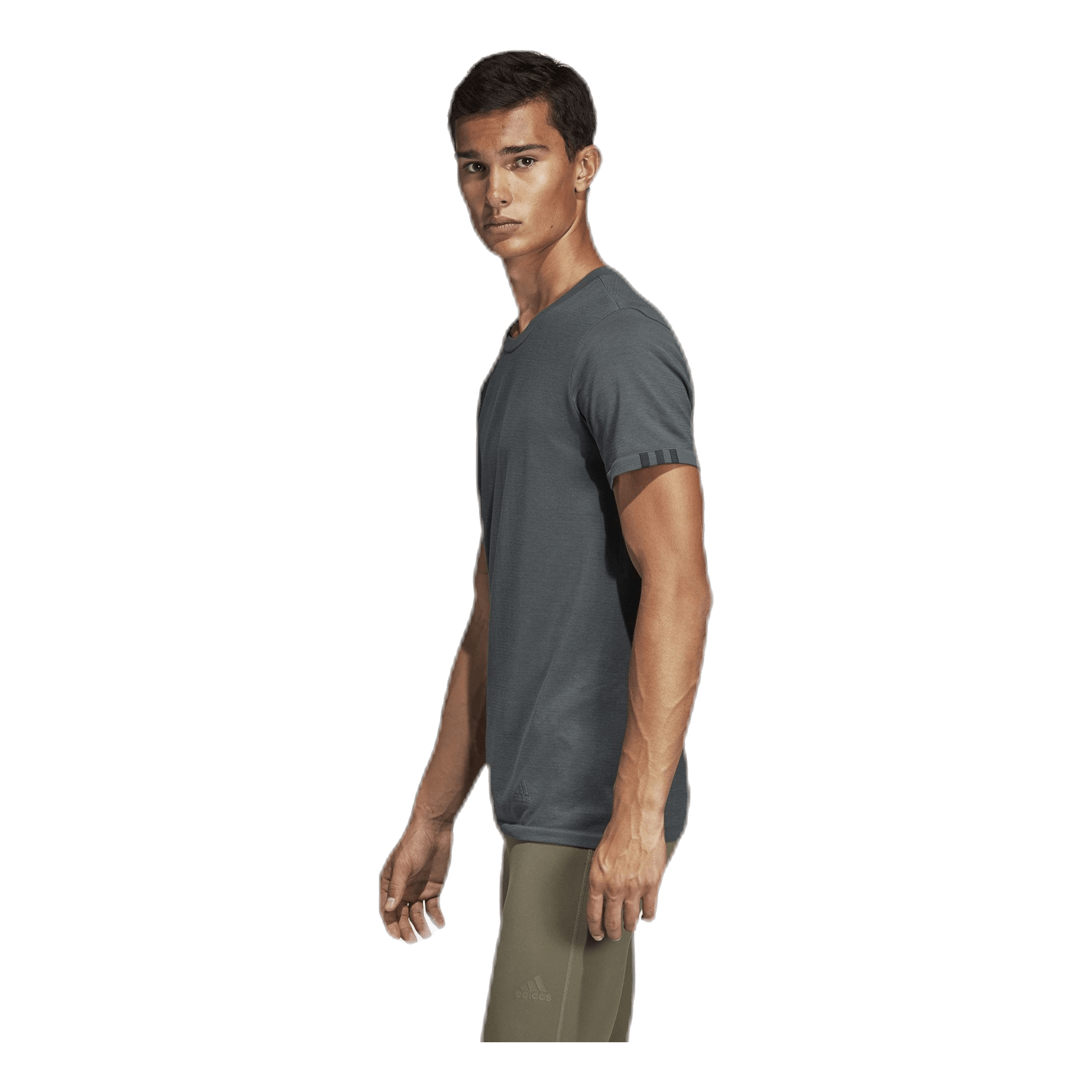 ADIDAS 25/7 Tee Grey 2 ADIDAS 25/7 Tee Grey - Image 2