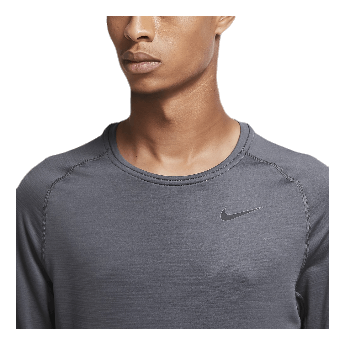 Nike Pro Warm LS Top Black/Grey 3 Nike Pro Warm LS Top Black/Grey - Image 3