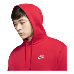 Nike Sportswear Club Fleece Pullover Hoodie UNIVERSITY RED/UNIVERSITY RED/WHITE -Takit Myyntikauppa 004 40b4d07b427e49b1a26e920cdec46835