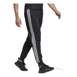 ADIDAS Essentials 3 Stripes Tapered Pant Ft Cuffed Black / White 12 ADIDAS Essentials 3 Stripes Tapered Pant Ft Cuffed Black / White -Takit Myyntikauppa 004 931611fb7e55449980c330d2a312bd70