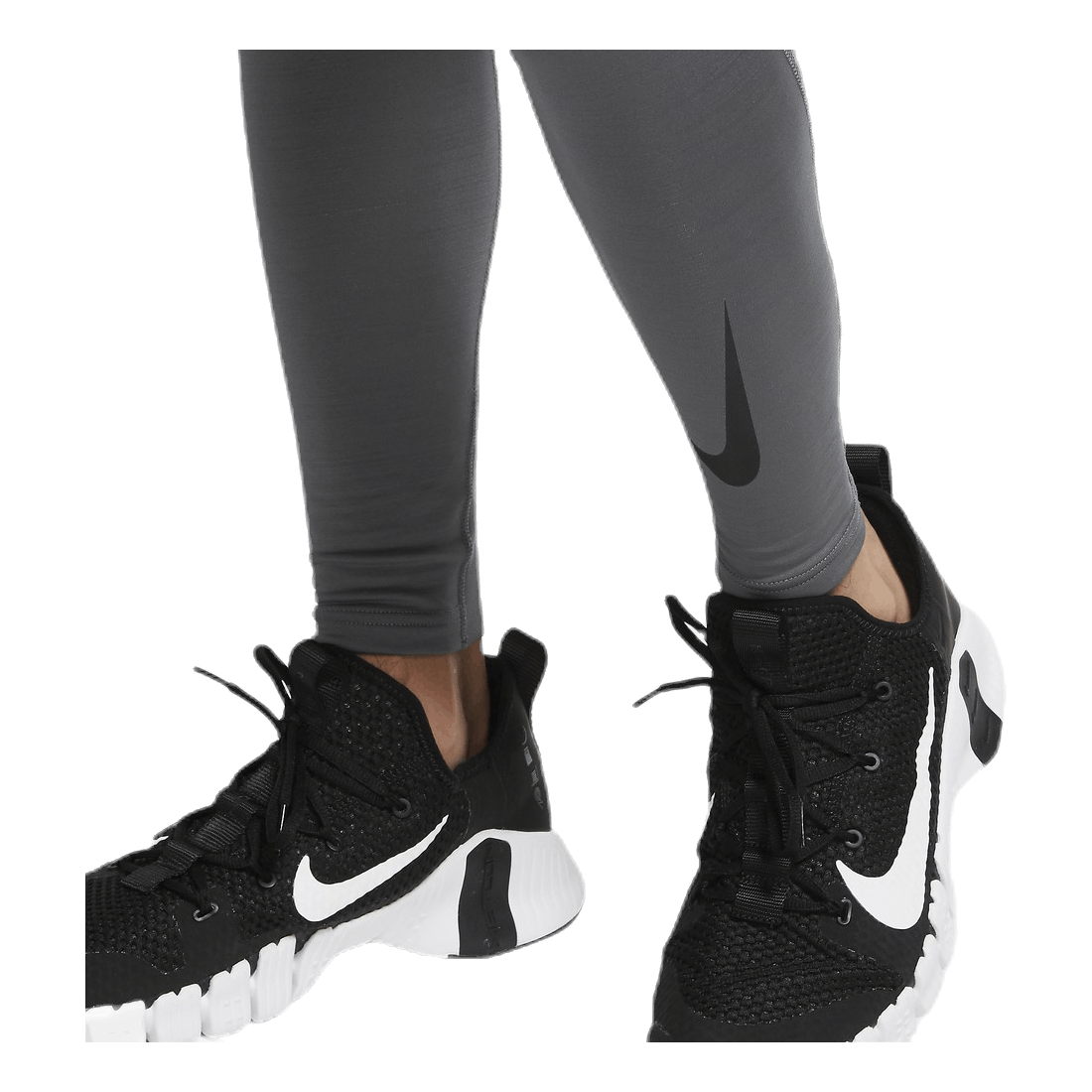 Nike Pro Warm Tights Black/Grey 4 Nike Pro Warm Tights Black/Grey - Image 4
