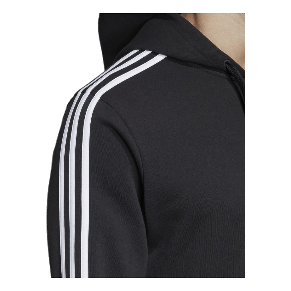 ADIDAS Essentials 3 Stripes Fullzip French Terry Black / White 8 ADIDAS Essentials 3 Stripes Fullzip French Terry Black / White - Image 8