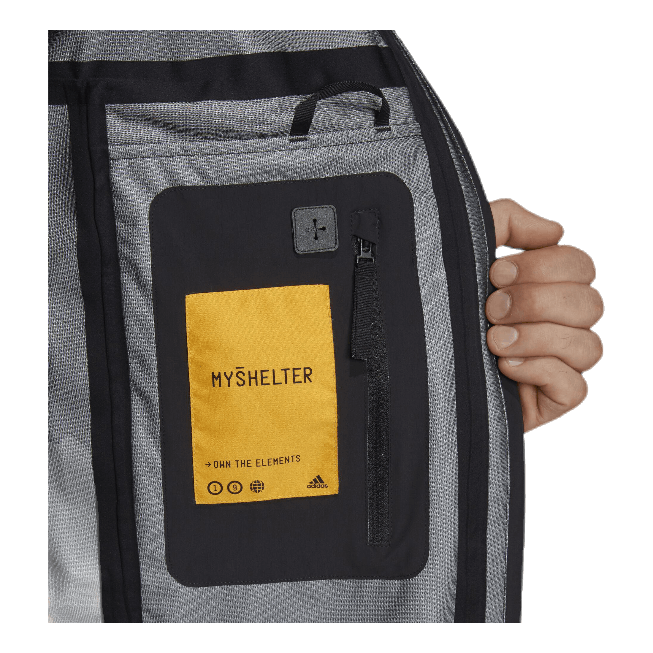 ADIDAS My Shelter Jacket Black 9 ADIDAS My Shelter Jacket Black - Image 9