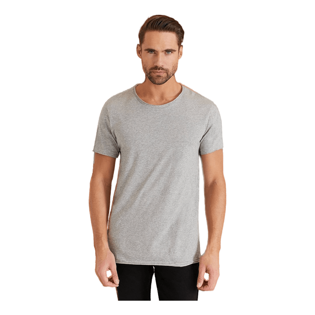 Bread & Boxers Relaxed Crew Neck Grey 1 Bread & Boxers Relaxed Crew Neck Grey