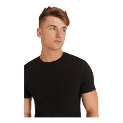 Bread & Boxers Crew Neck 2-Pack Black