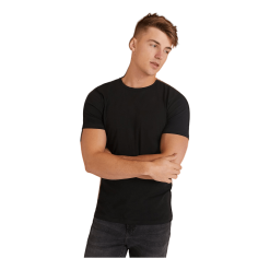 Bread & Boxers Crew Neck 2-Pack Black -Takit Myyntikauppa 09052 37 005