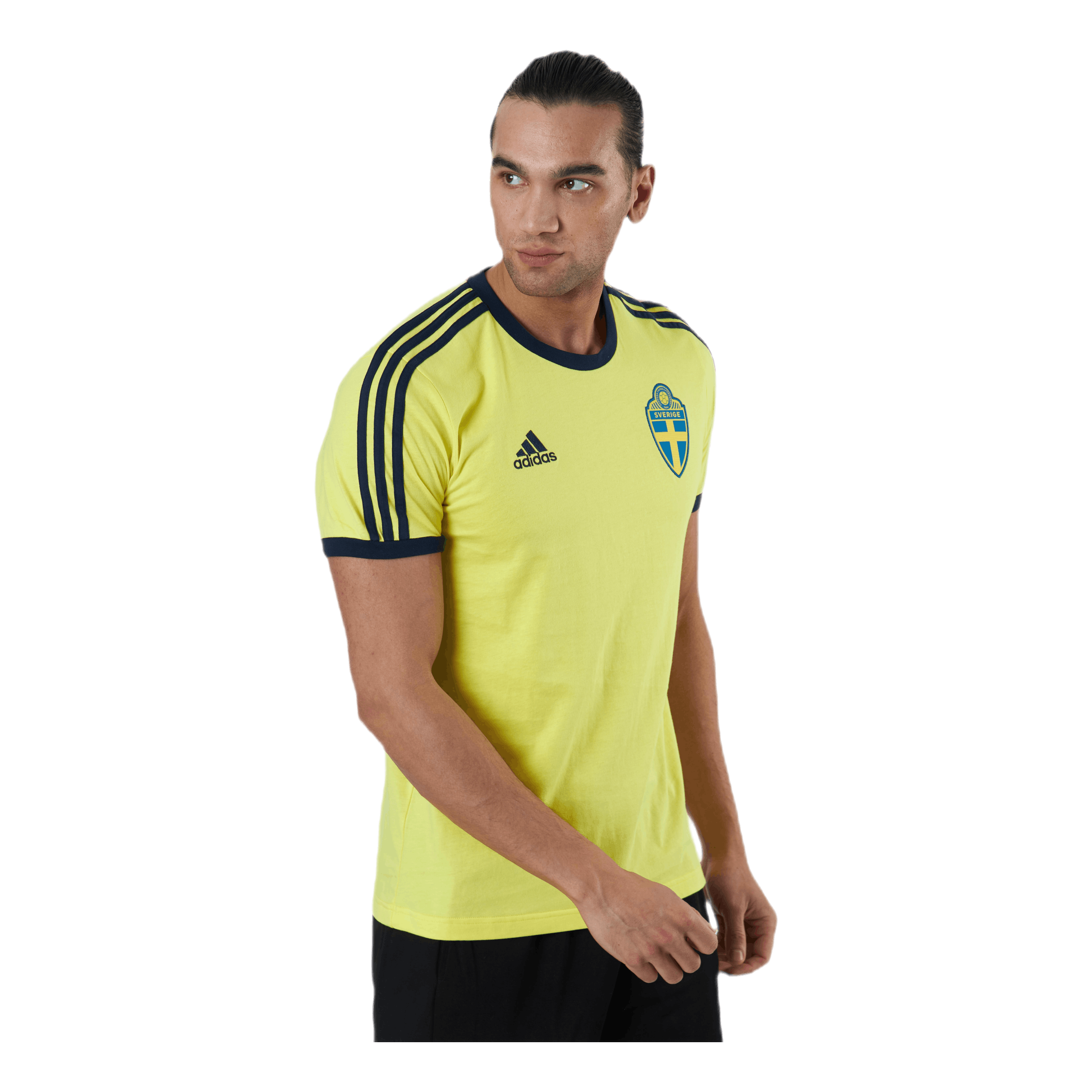 ADIDAS SvFF 3S Tee Yellow 2 ADIDAS SvFF 3S Tee Yellow - Image 2