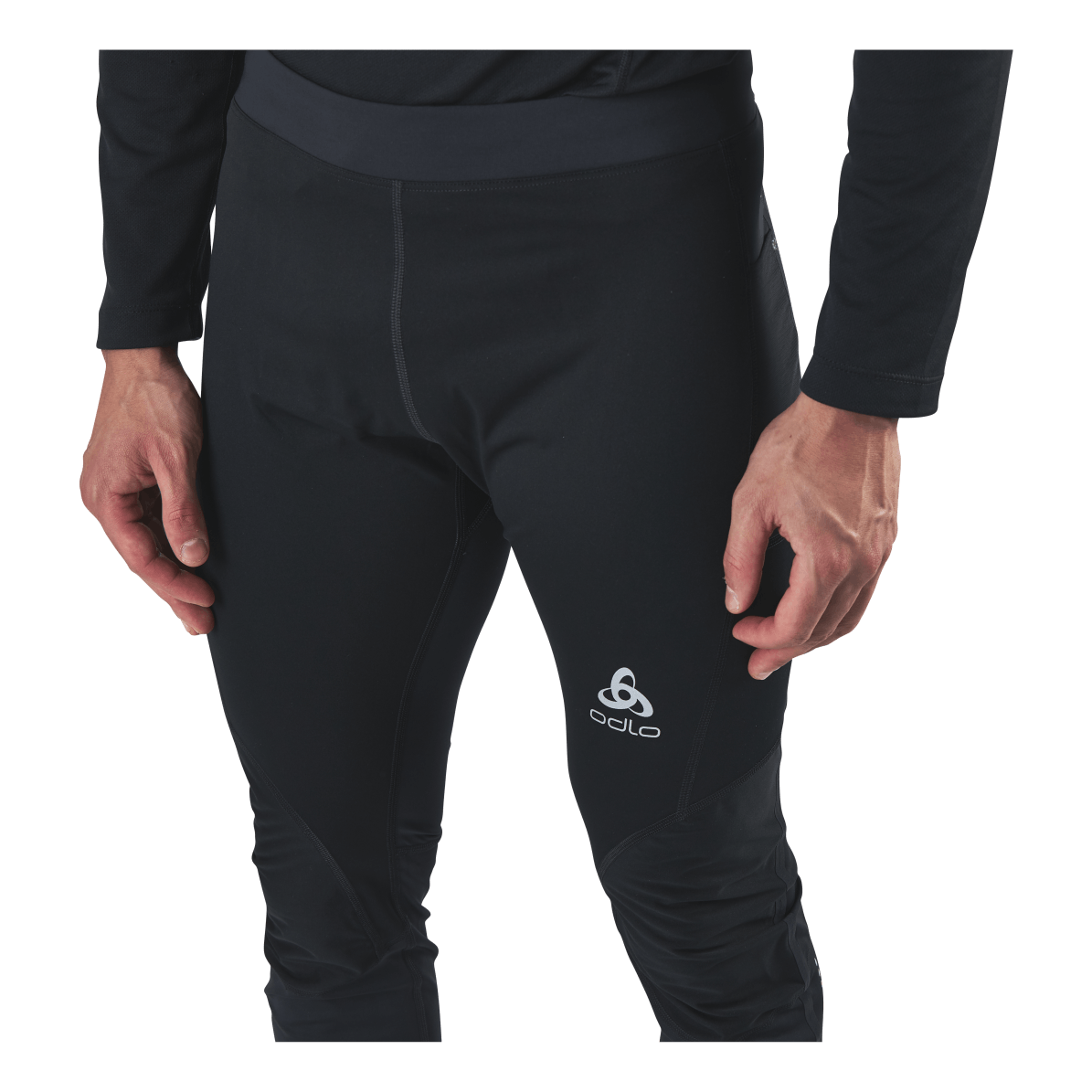 Odlo Zeroweight Warm Tights Black 4 Odlo Zeroweight Warm Tights Black - Image 4