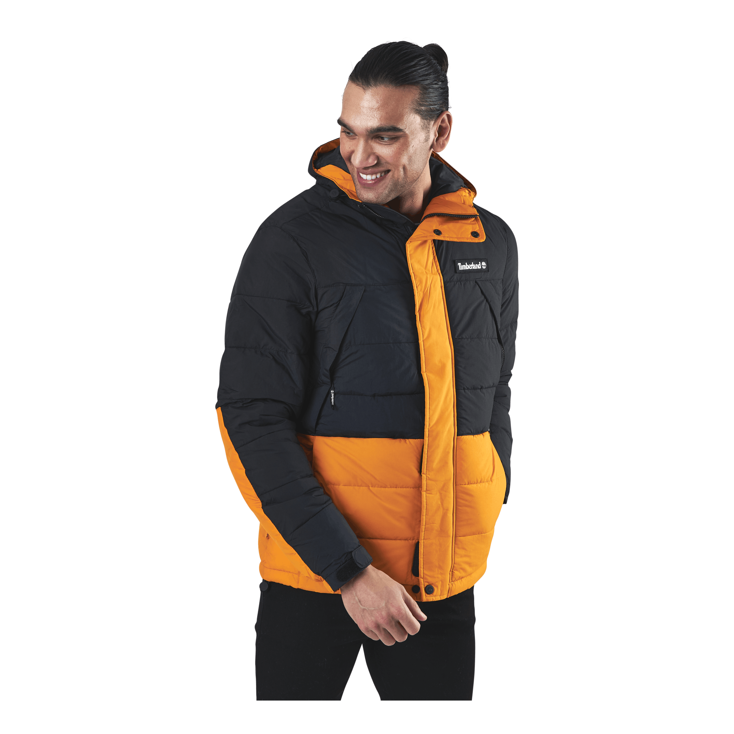 Timberland Yc Archive Puffer Jacket Orange/Black 8 Timberland Yc Archive Puffer Jacket Orange/Black - Image 8