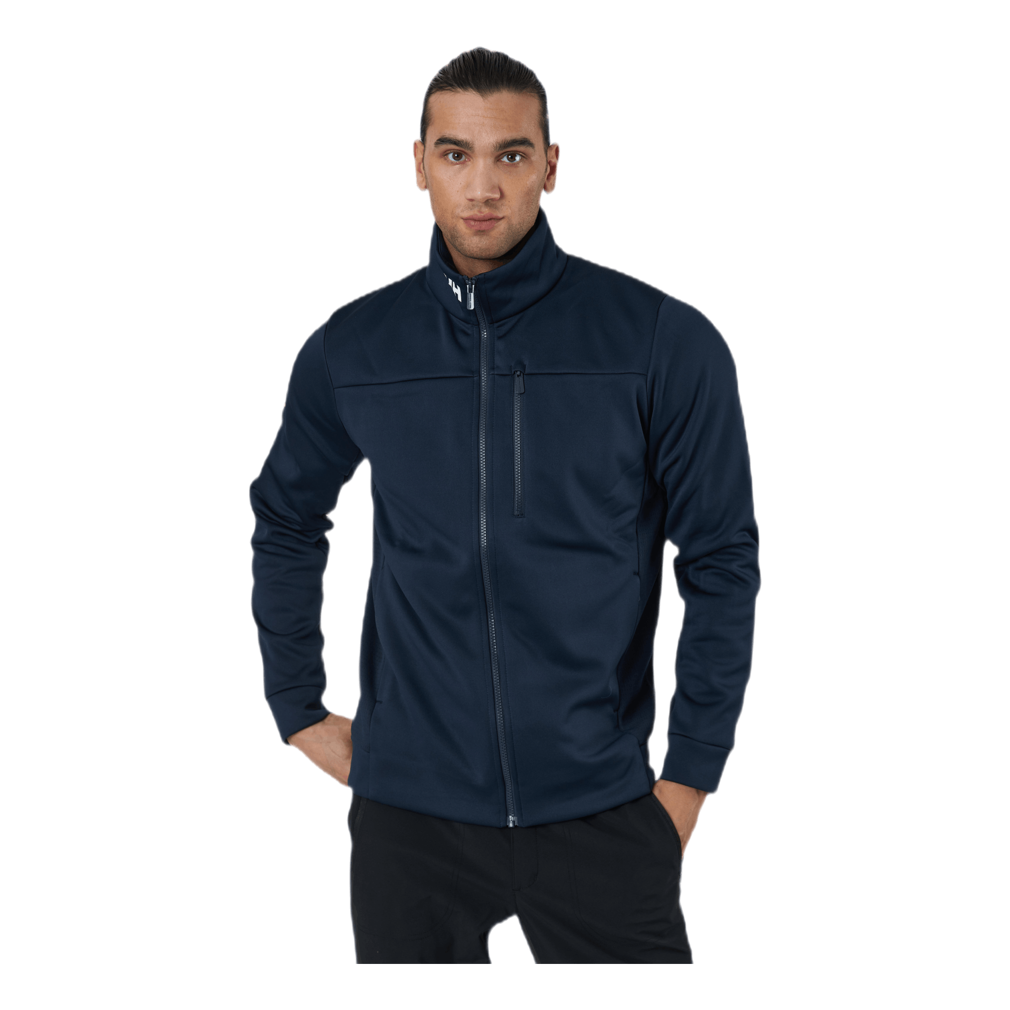 Helly Hansen Crew Fleece Jacket Blue 2 Helly Hansen Crew Fleece Jacket Blue - Image 2