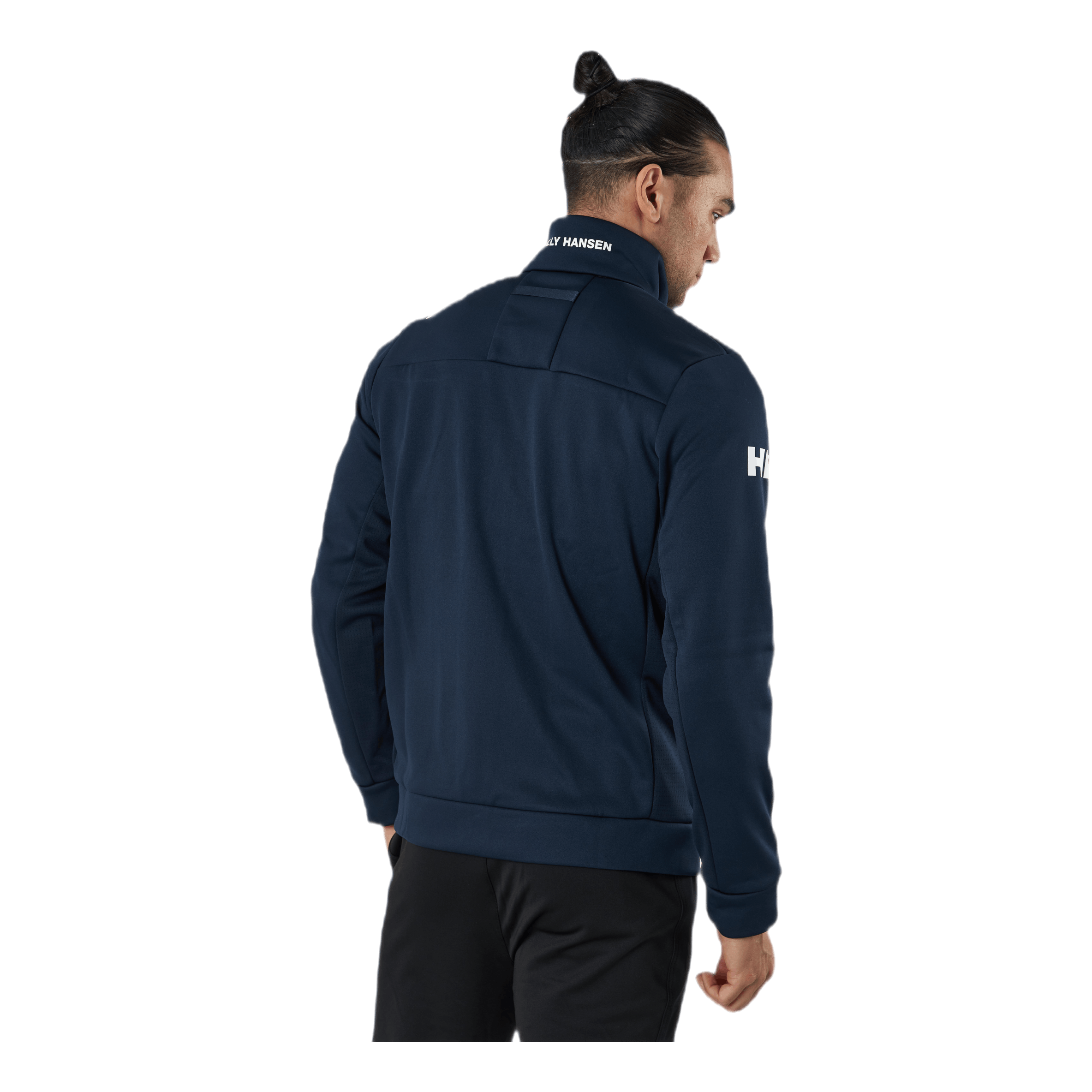 Helly Hansen Crew Fleece Jacket Blue 3 Helly Hansen Crew Fleece Jacket Blue - Image 3