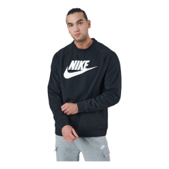 Nike Essentials Fleece Crew White/Black