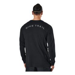 Nike Dri-FIT LS Trail Run Tee Black -Takit Myyntikauppa 09441 30 003