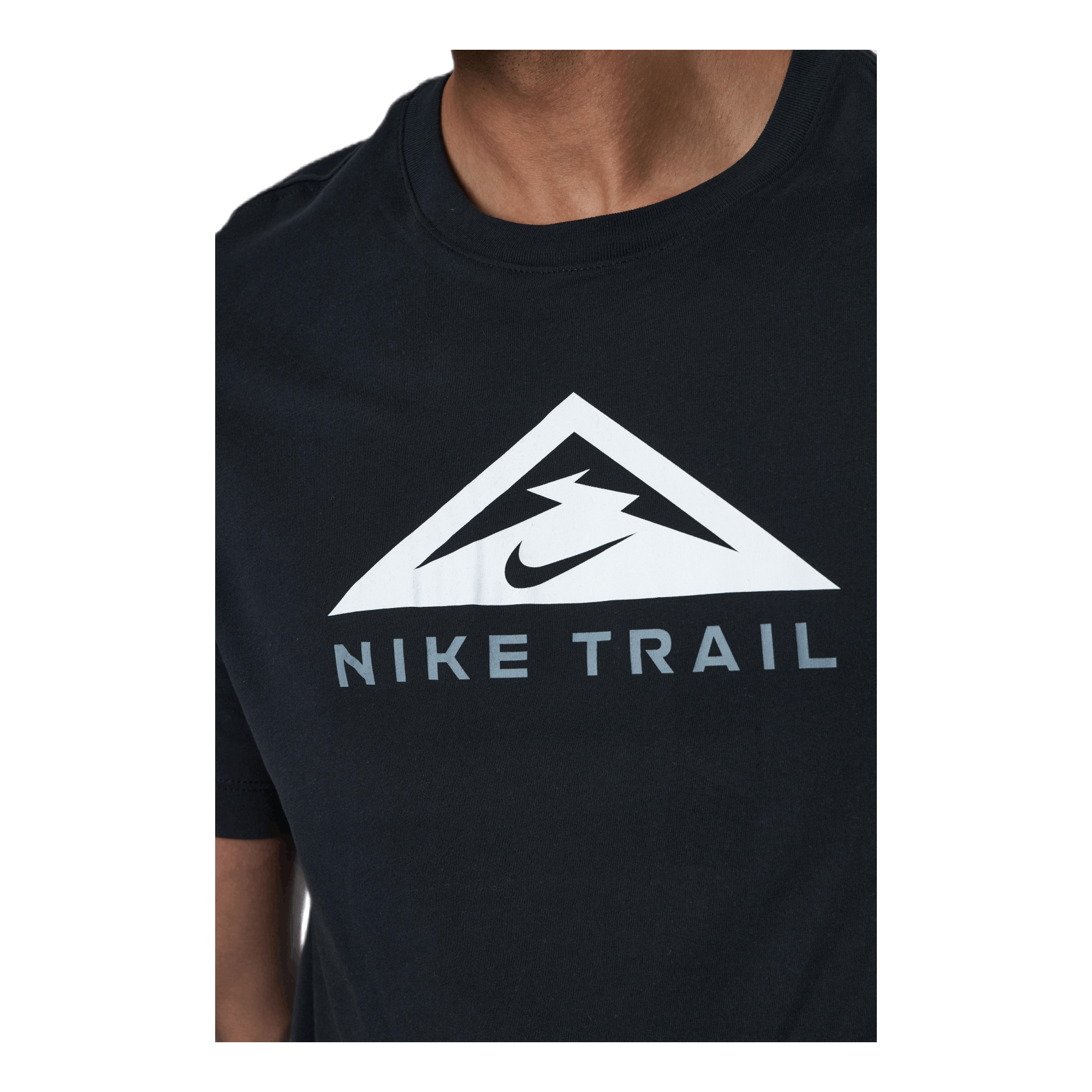Nike Dri-FIT SS Trail Run Black 4 Nike Dri-FIT SS Trail Run Black - Image 4