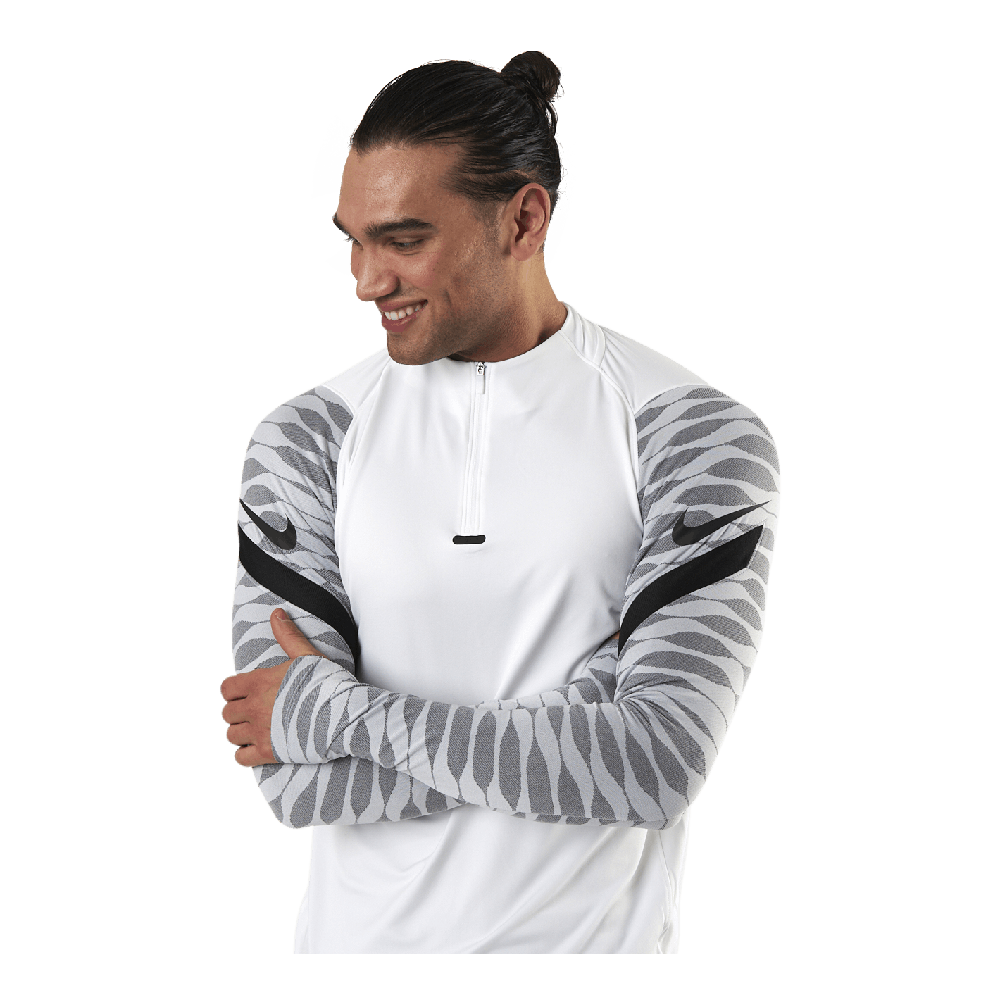 Nike Dry Strike Dril Top White/Black 2 Nike Dry Strike Dril Top White/Black - Image 2