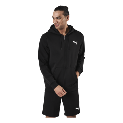 Puma Essential Small Logo Fz Hoodie Fl Black