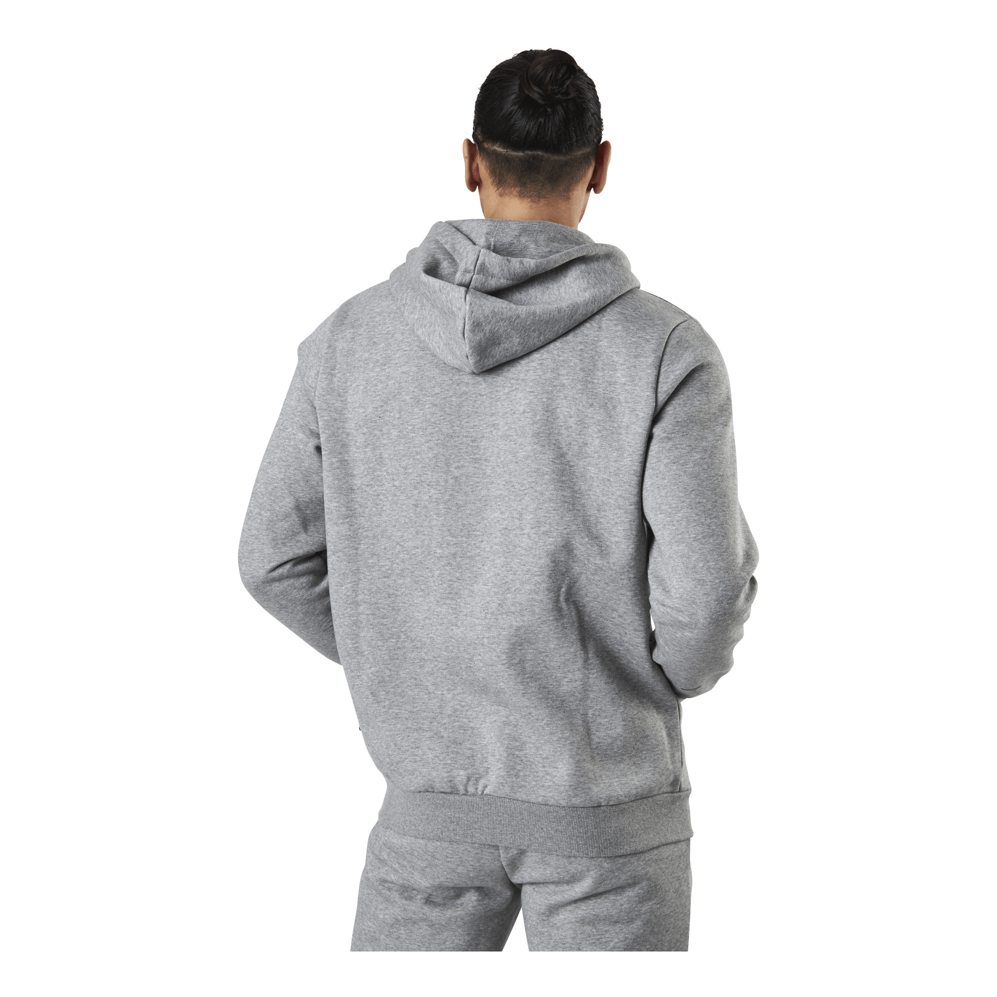 Puma Essential Small Logo Fz Hoodie Fl Grey 3 Puma Essential Small Logo Fz Hoodie Fl Grey - Image 3