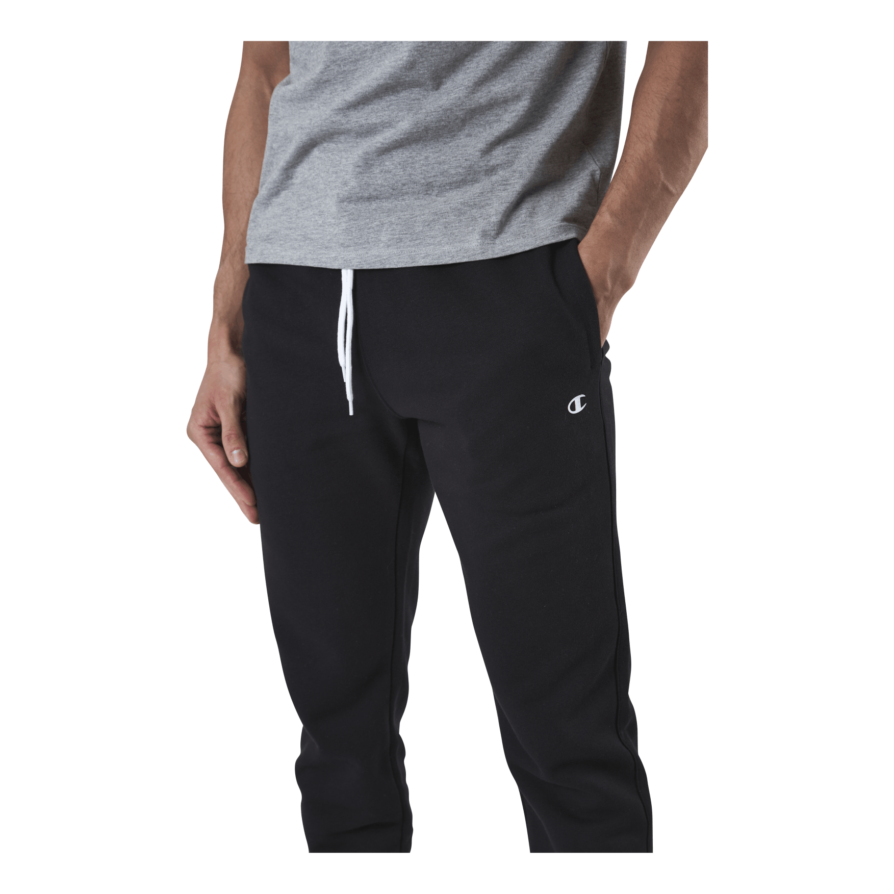 Champion Rib Cuff Pants Black 5 Champion Rib Cuff Pants Black - Image 5