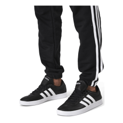 ADIDAS Essentials Tapered Elasticcuff 3 Stripes Pant Black / White -Takit Myyntikauppa 09450 62 006