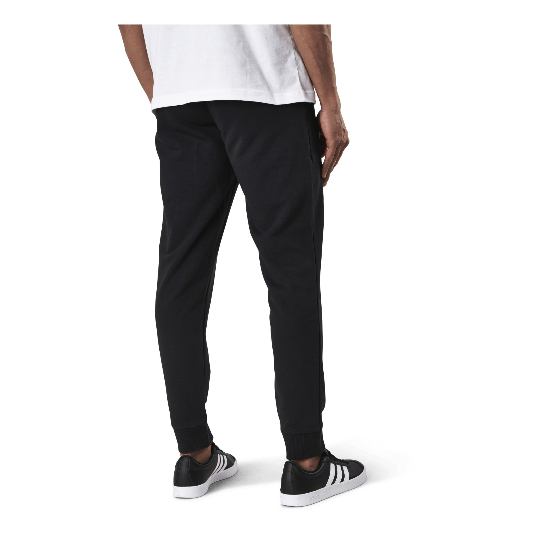 ADIDAS Essentials Tapered Cuff Pants Black 3 ADIDAS Essentials Tapered Cuff Pants Black - Image 3