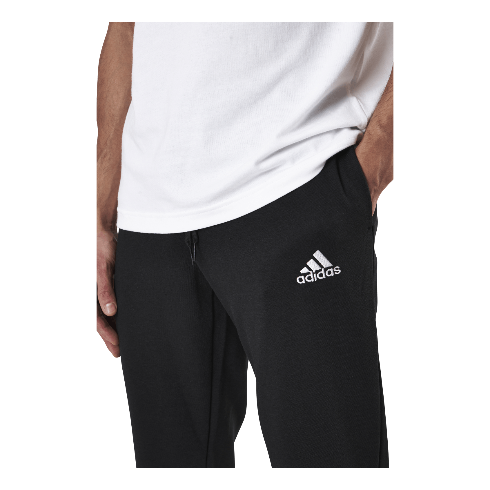 ADIDAS Essentials Tapered Cuff Pants Black 5 ADIDAS Essentials Tapered Cuff Pants Black - Image 5