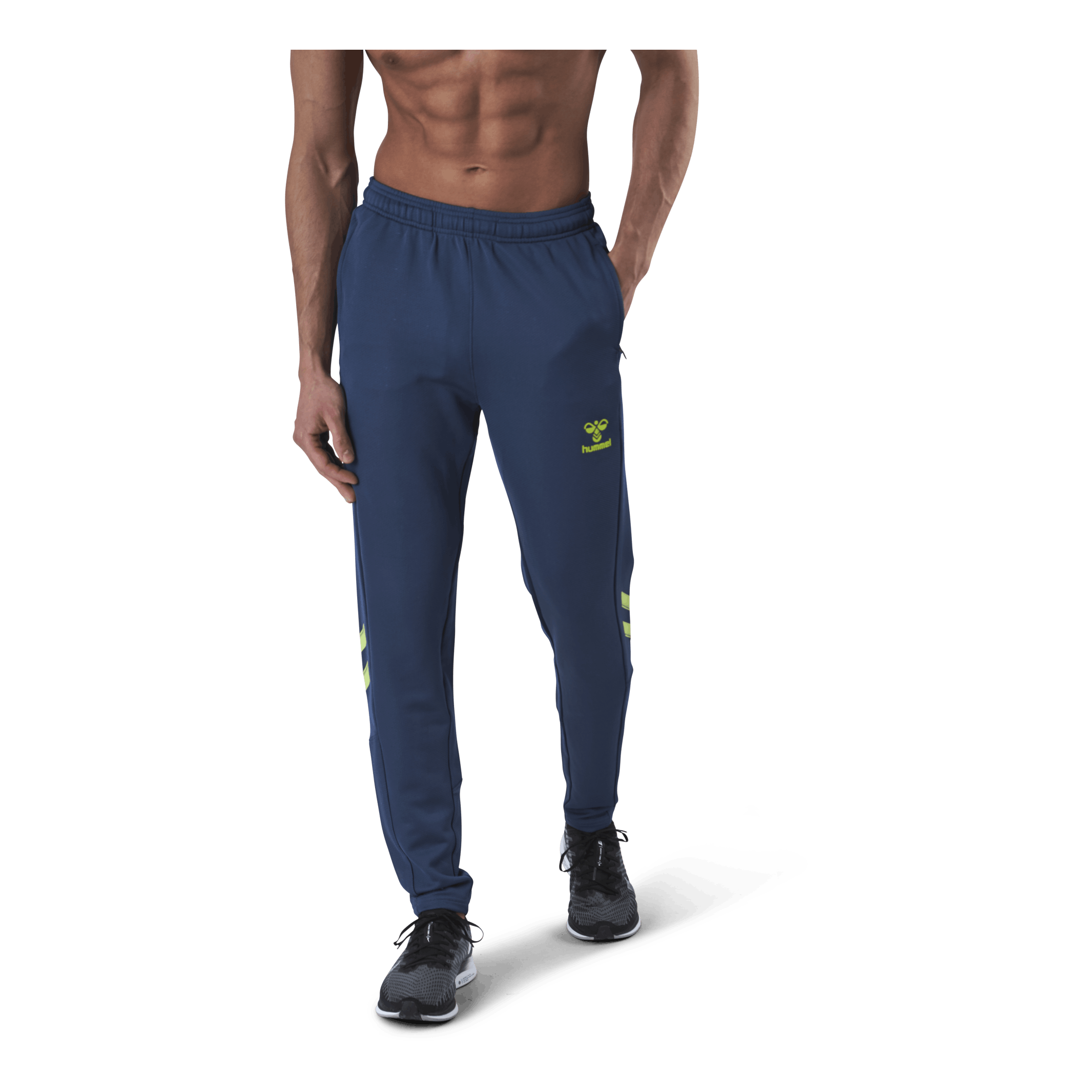 Hummel Football Pants Blue 4 Hummel Football Pants Blue - Image 4