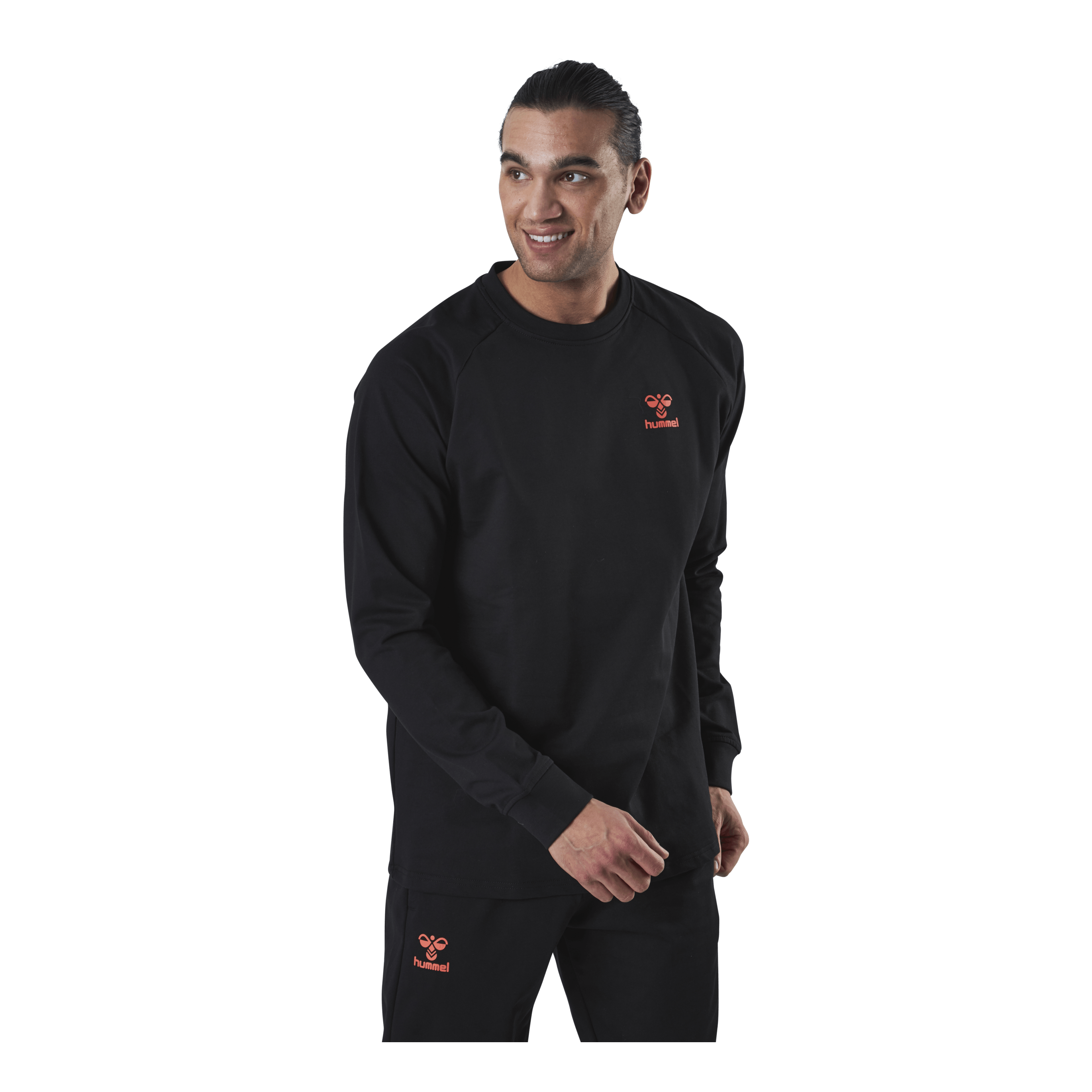 Hummel Cotton Sweatshirt Black 3 Hummel Cotton Sweatshirt Black - Image 3