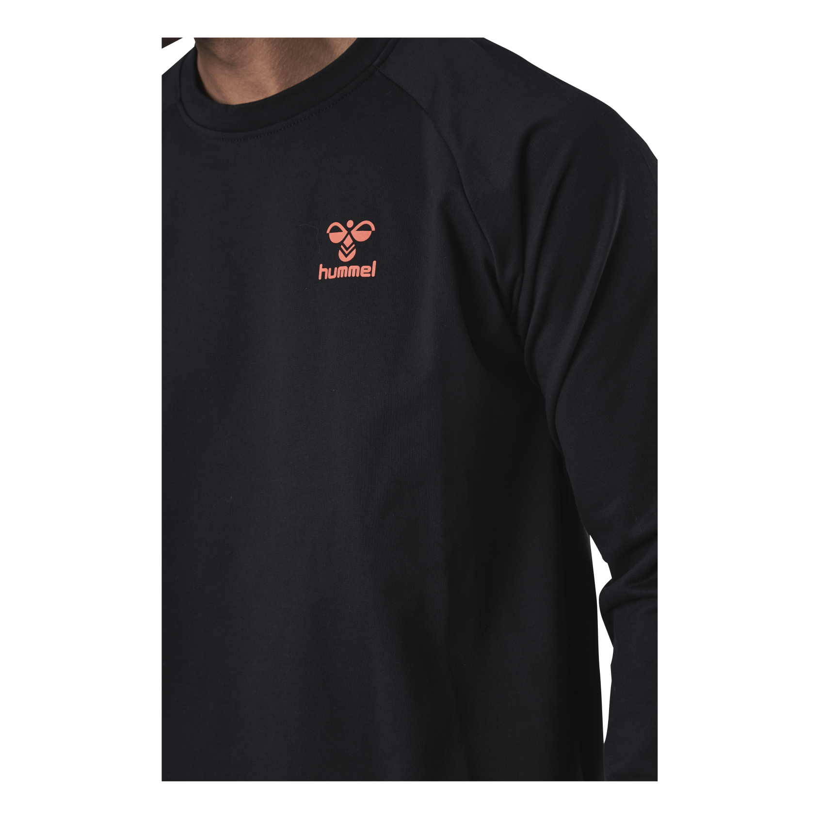 Hummel Cotton Sweatshirt Black 4 Hummel Cotton Sweatshirt Black - Image 4