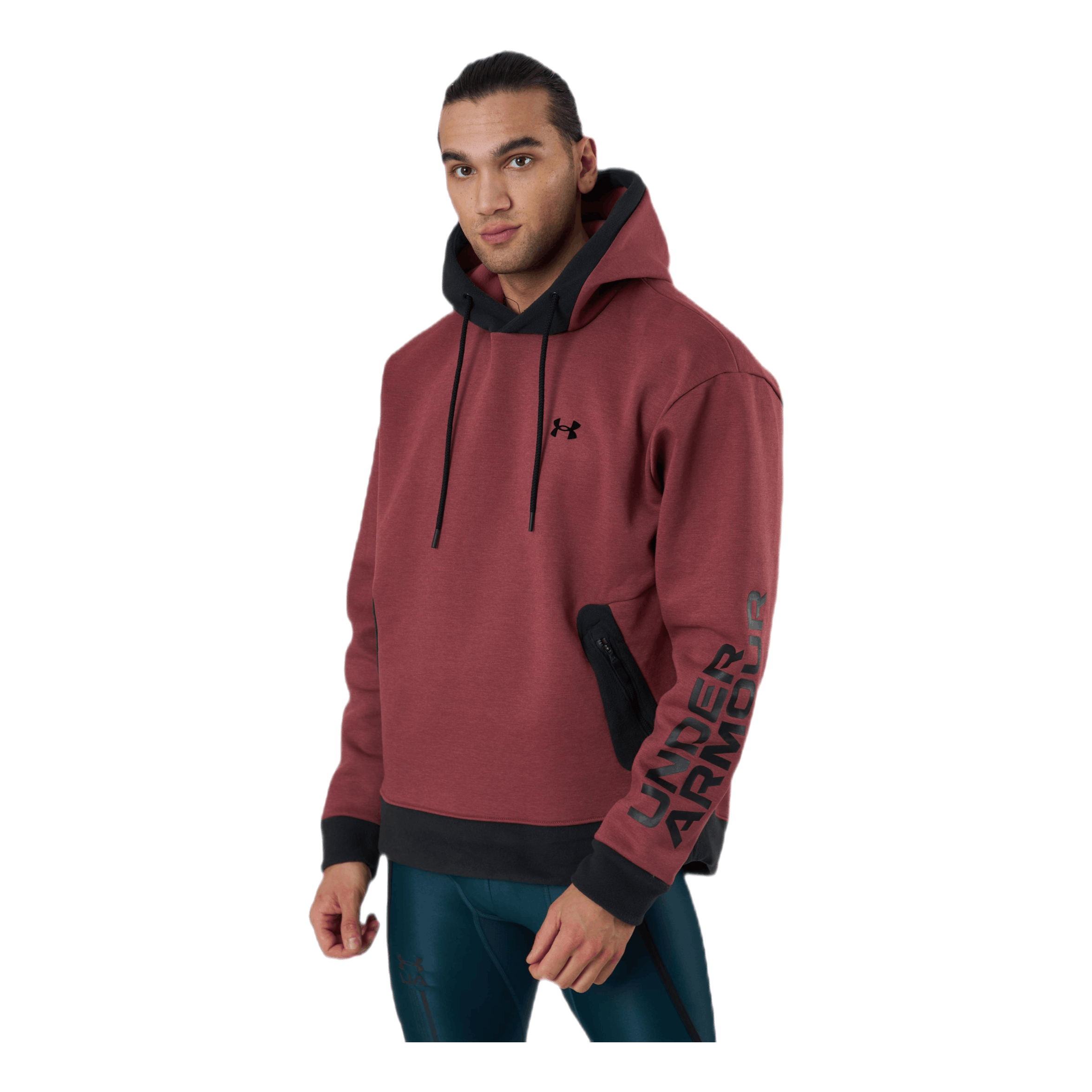 Under Armour Recover Fleece Hoodie Purple 1 Under Armour Recover Fleece Hoodie Purple