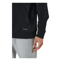 Calvin Klein Eco Cotton L/S Hood Black -Takit Myyntikauppa 09468 65 005