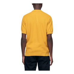 DEDICATED Sweater Short Sleeve Gnesta Yellow -Takit Myyntikauppa 17356 YLW YLW 4