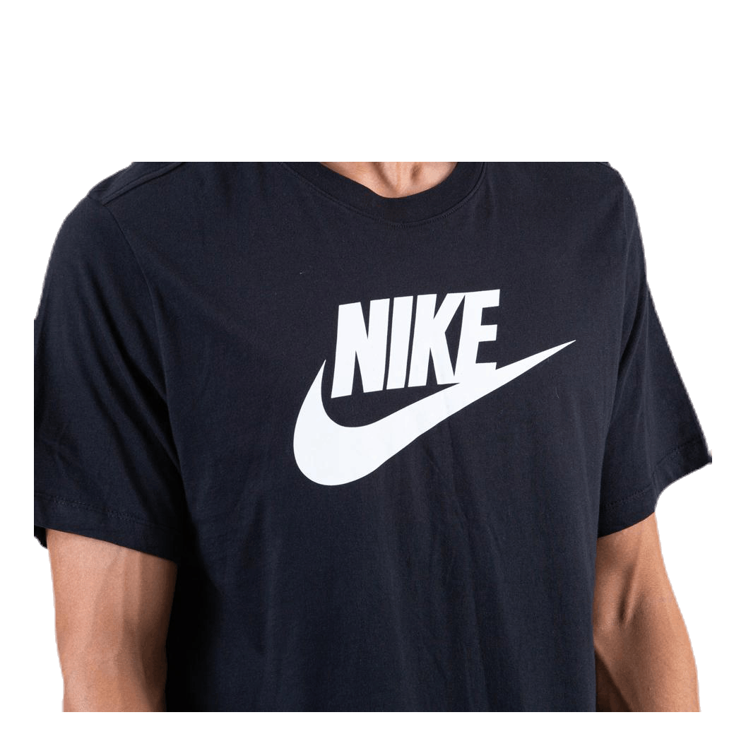 Nike Sportswear Men's T-Shirt BLACK/WHITE 7 Nike Sportswear Men's T-Shirt BLACK/WHITE - Image 7