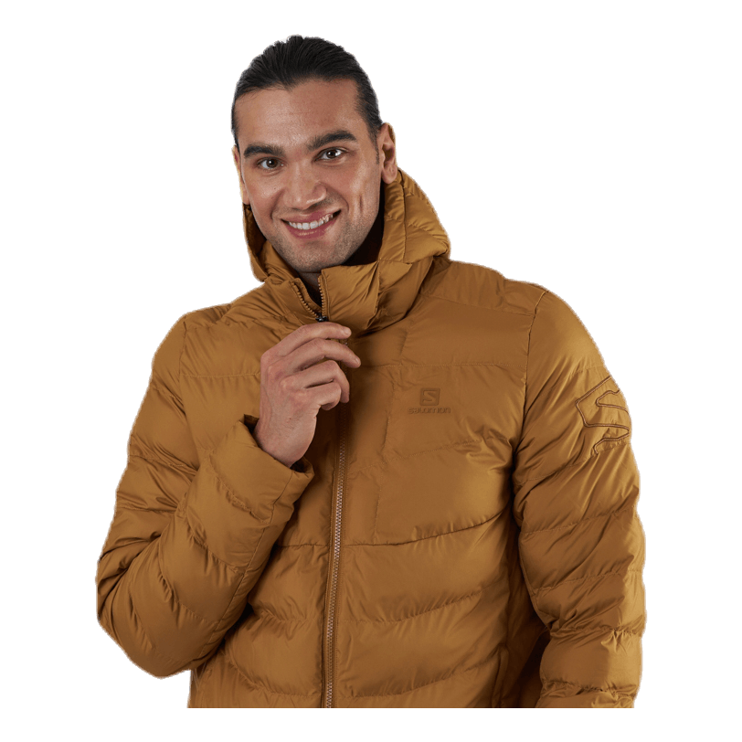 Salomon Sight Storm Hoodie Yellow 3 Salomon Sight Storm Hoodie Yellow - Image 3