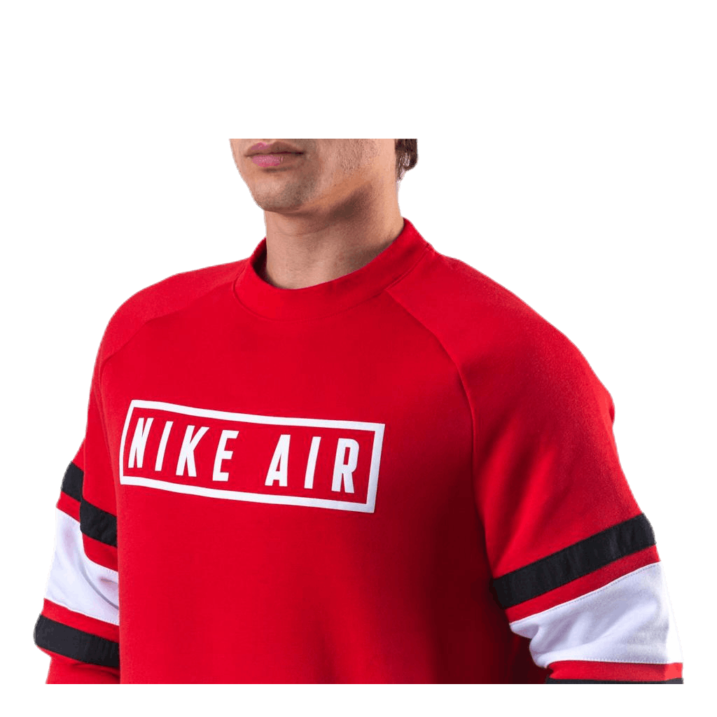 Nike Air Crew FLC Red 5 Nike Air Crew FLC Red - Image 5