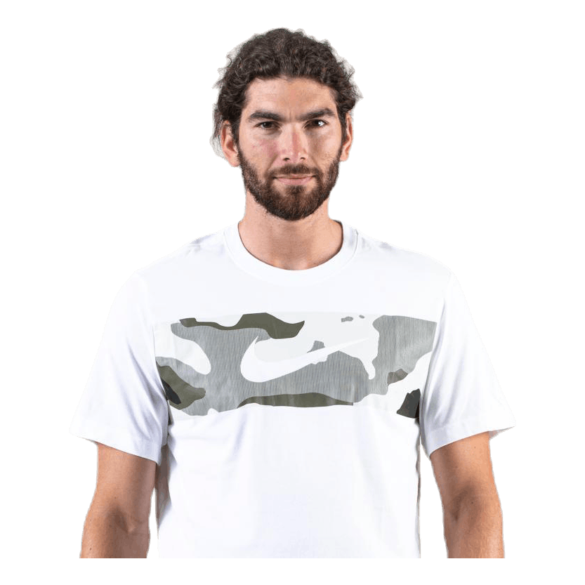 Nike Dry Tee Camo Block White/Black 1 Nike Dry Tee Camo Block White/Black
