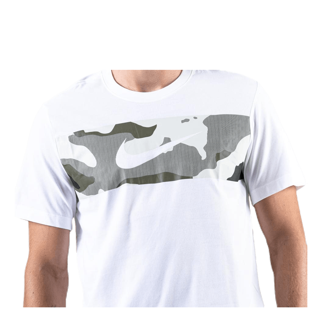 Nike Dry Tee Camo Block White/Black 4 Nike Dry Tee Camo Block White/Black - Image 4