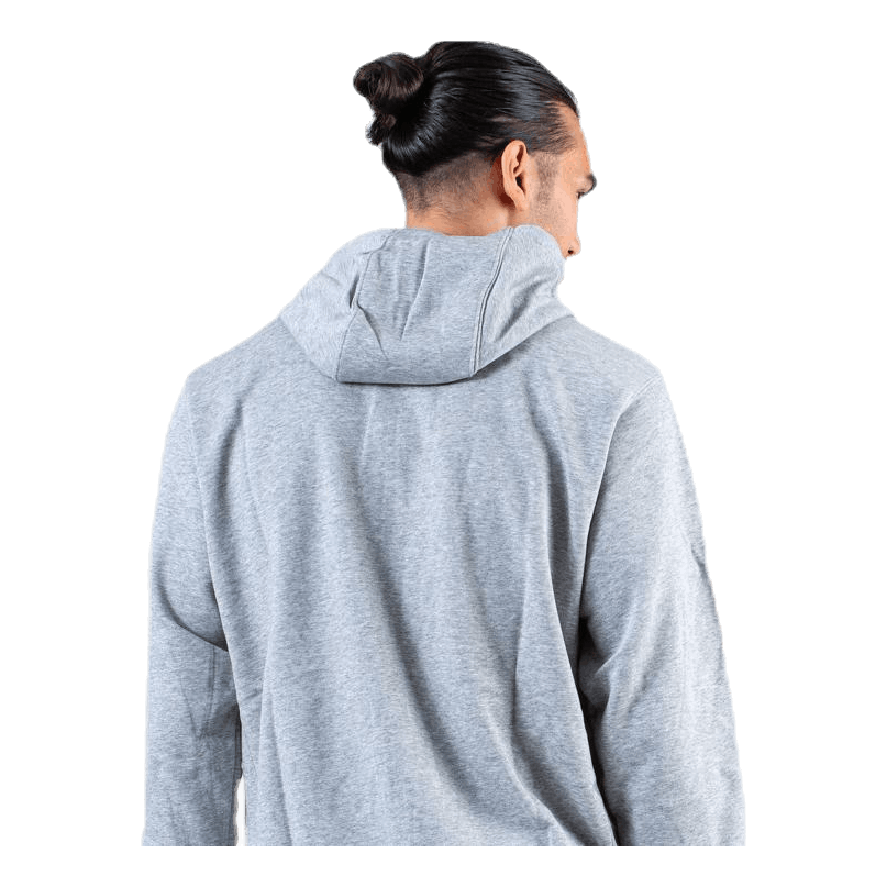 Nike Sportswear Club Men's Full-Zip Hoodie DK GREY HEATHER/MATTE SILVER/WHITE 5 Nike Sportswear Club Men's Full-Zip Hoodie DK GREY HEATHER/MATTE SILVER/WHITE - Image 5