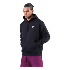 Nike Sportswear Club Fleece Pullover Hoodie BLACK/BLACK/WHITE -Takit Myyntikauppa 193147704563 004 83383685a13547db8db07d7e958aa725