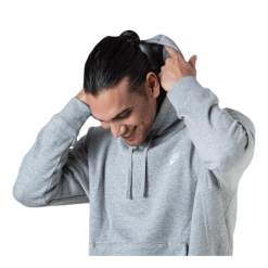 Nike Sportswear Club Fleece Pullover Hoodie DK GREY HEATHER/MATTE SILVER/WHITE -Takit Myyntikauppa 193147704723 004 115ad4ddecc549af8688643f4f2d0576