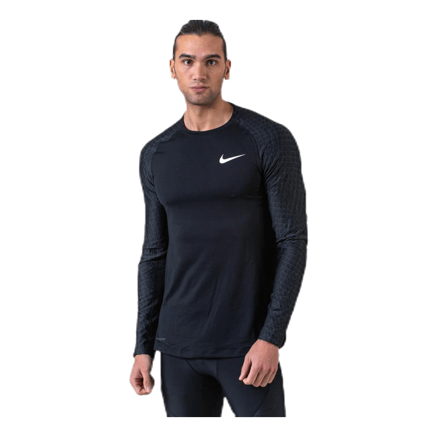 Nike Pro LS Therma Utility Black 3 Nike Pro LS Therma Utility Black - Image 3