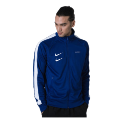 Nike Nsw Swoosh JKT Blue/White -Takit Myyntikauppa 193154953060 003 9055333d383d44fc8489dd822b8a4039