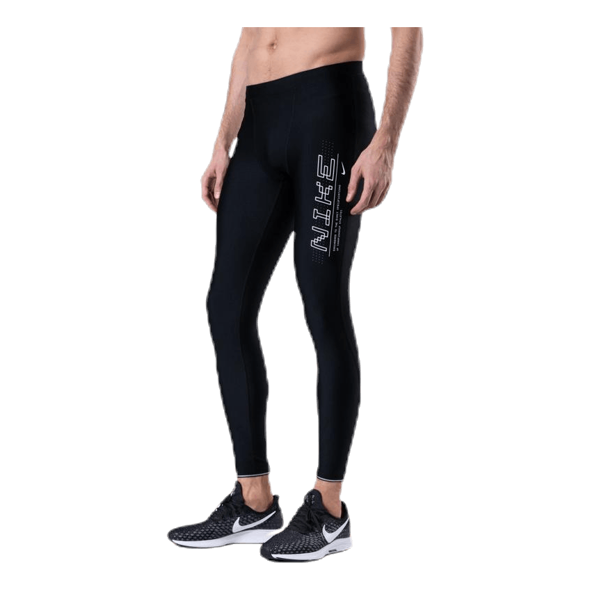 Nike Run Mobility Tight Gx Black 2 Nike Run Mobility Tight Gx Black - Image 2