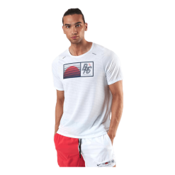 Nike Rise 365 SS Top BRF Blue/White