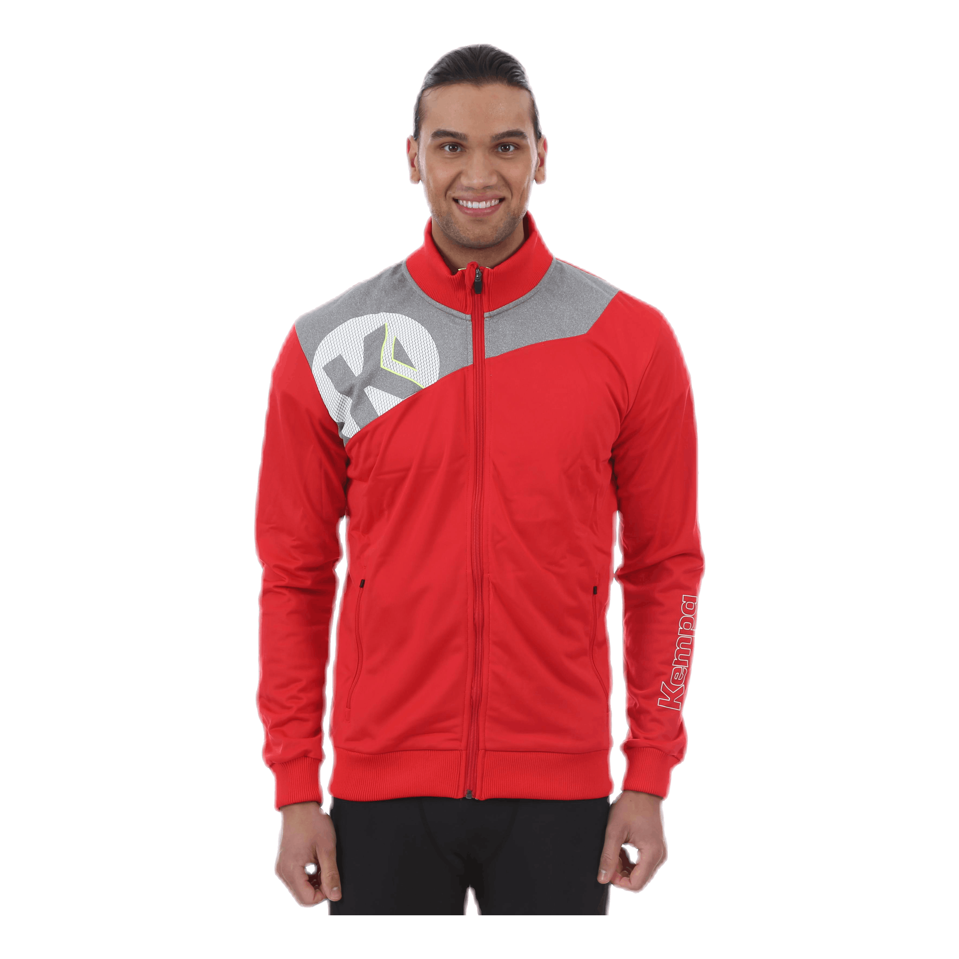 Kempa Core 2.0 Poly Jacket Grey/Red 1 Kempa Core 2.0 Poly Jacket Grey/Red