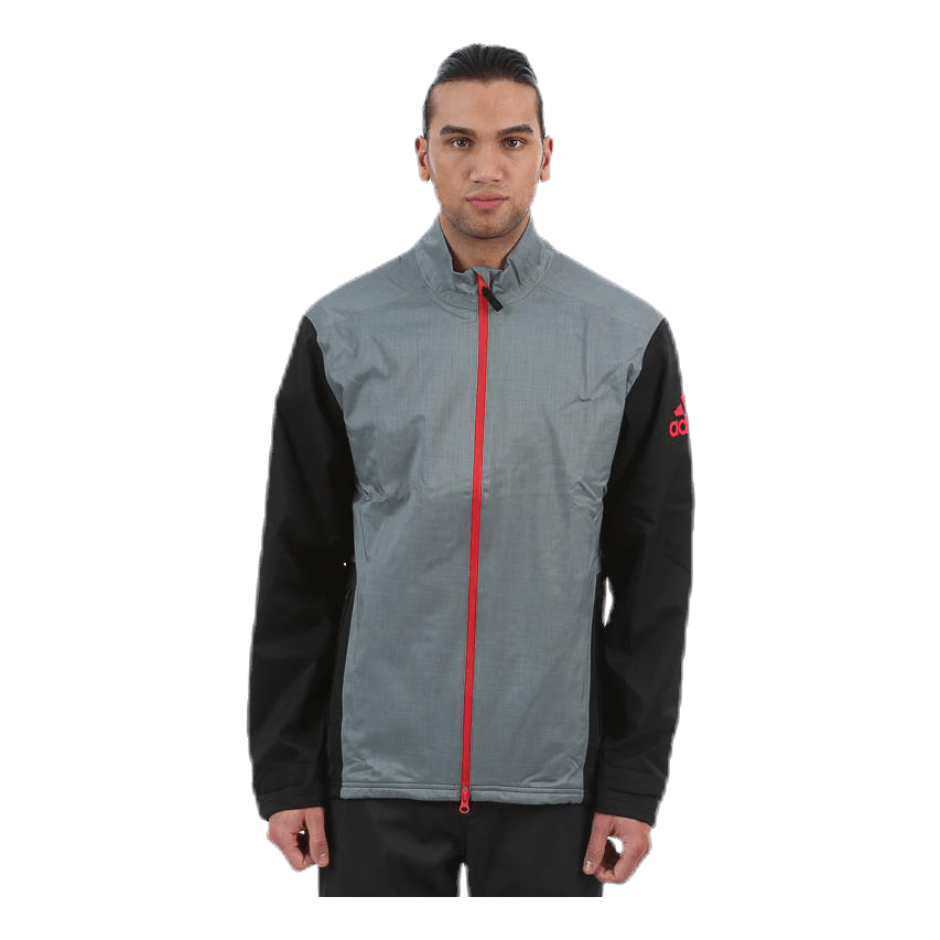 ADIDAS Climaproof Heathered Jacket Black/Grey 1 ADIDAS Climaproof Heathered Jacket Black/Grey