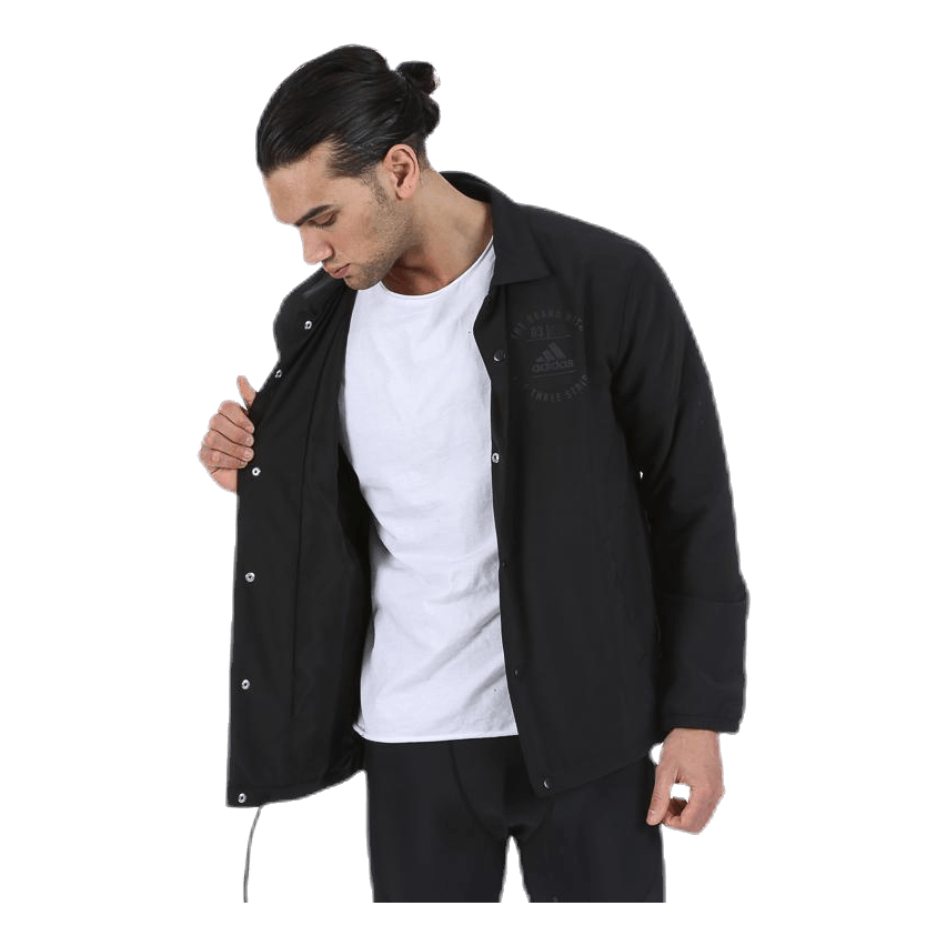 ADIDAS ID Coach Jacket Black 4 ADIDAS ID Coach Jacket Black - Image 4