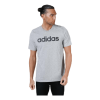 ADIDAS Essentials Linear T-Shirt Medium Grey Heather / Black