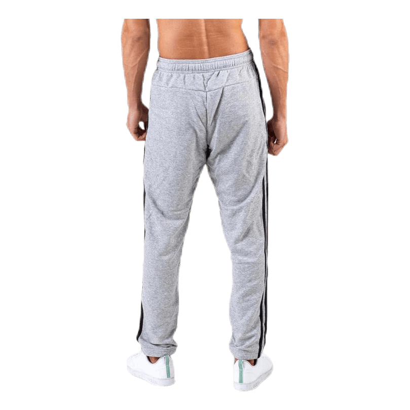 ADIDAS Essentials 3 Stripes Tapered Pant French Terr Medium Grey Heather / Black 3 ADIDAS Essentials 3 Stripes Tapered Pant French Terr Medium Grey Heather / Black - Image 3